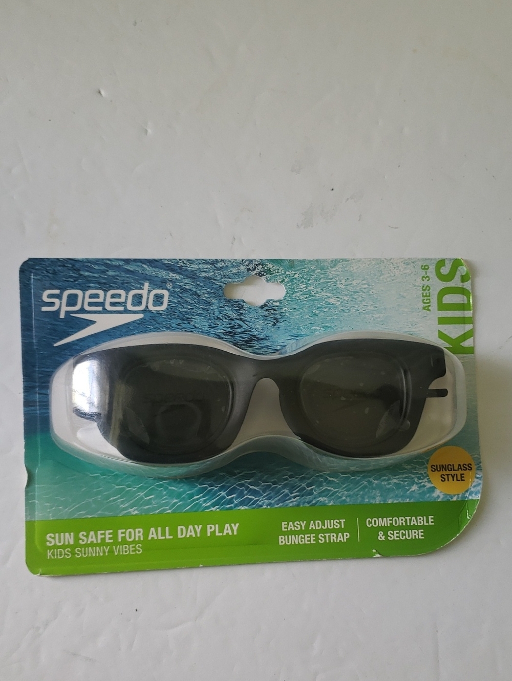 🤯3/$12 Speedo Sunny Vibes Pop Goggles Swimming All Day Wear New Unisex